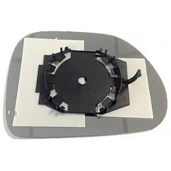 Piastra specchietto con vetro lato guida - sx