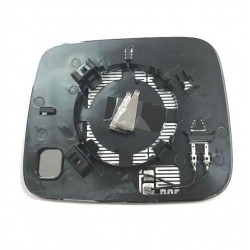 Piastra specchietto termica con vetro dx