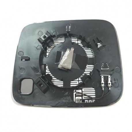 Piastra specchietto termica con vetro dx