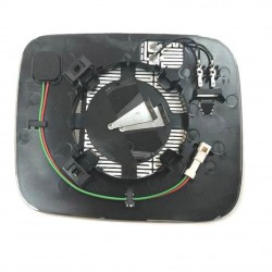 Piastra specchietto termica con vetro dx