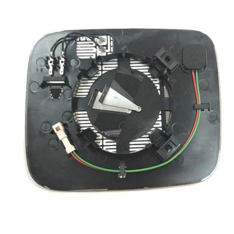 Piastra specchietto termica con vetro sx