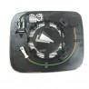 Piastra specchietto termica con vetro sx