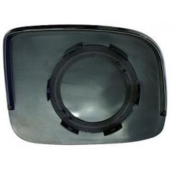 Piastra specchietto con vetro lato guida - sx