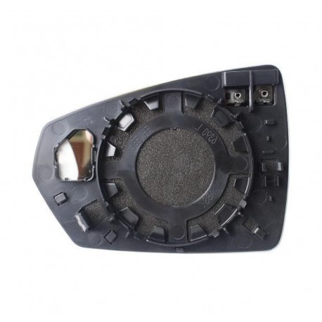 Piastra specchietto termica con vetro dx