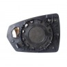 Piastra specchietto termica con vetro dx