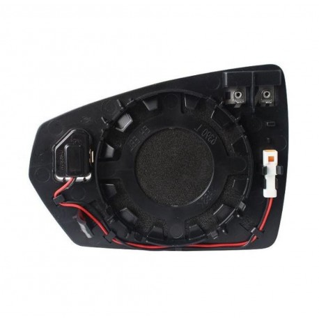 Piastra specchietto termica con vetro dx