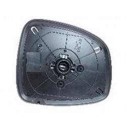 Piastra specchietto con vetro lato guida - sx