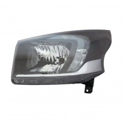 Faro Proiettore H4-PY21 con luce diurna a led sx