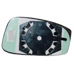 Piastra specchietto con vetro lato guida - sx