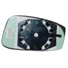 Piastra specchietto con vetro lato guida - sx