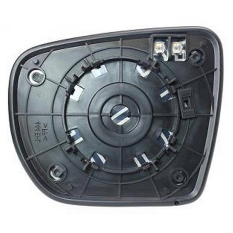 Piastra specchietto con vetro lato guida - sx