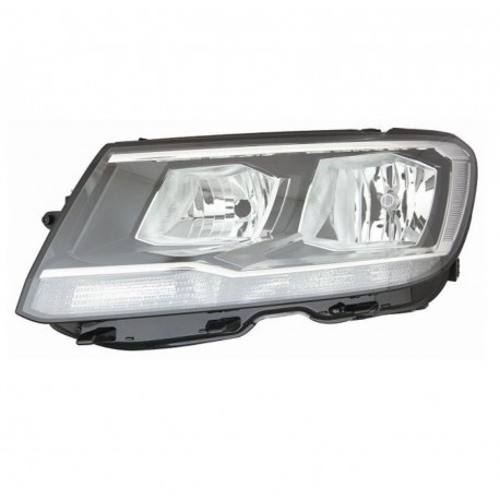 Faro Proiettore H7-H7-PY21-PW24W con motorino sx