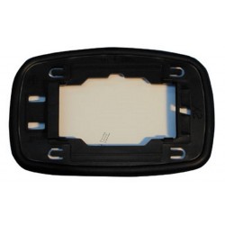 Piastra specchietto con vetro lato passeggero - dx