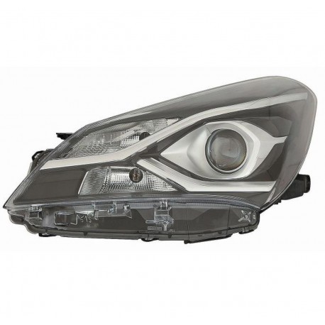 Faro Proiettore HIR2-WY21W con lenticolare a led sx