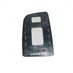 Piastra specchietto superiore con vetro attacco rettangolare dx