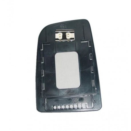 Piastra specchietto superiore termica con vetro attacco rettangolare dx