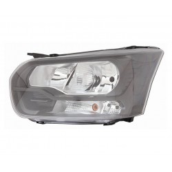 Faro Proiettore H7 - H15 parabola nera sx