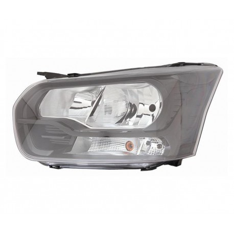 Faro Proiettore H7 - H15 parabola nera sx