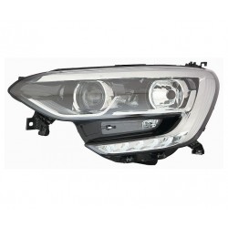 Faro Proiettore H7 - H7 a led con luce diurna e bordo cromato sx