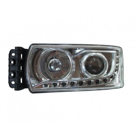 Faro Proiettore H7 - H7 a led con luce diurna regolazione manuale con centralina sx