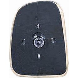 Piastra specchietto con vetro lato passeggero - dx