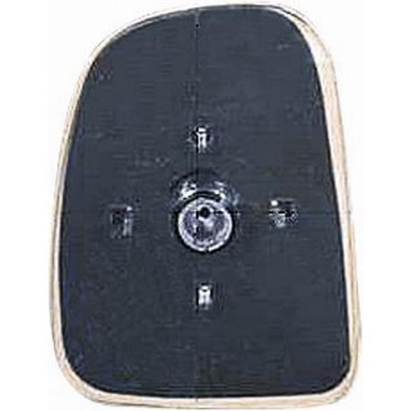 Piastra specchietto con vetro lato passeggero - dx