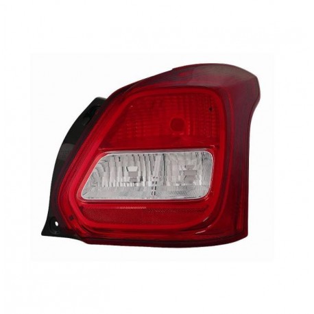 Gruppo ottico posteriore bianco - rosso dx