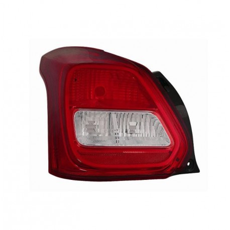 Gruppo ottico posteriore bianco - rosso sx