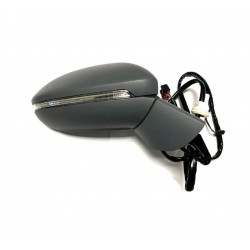 Retrovisore elettrico termico ribaltabile fotocromatico asferico con freccia e luce di cortesia 11 pin sx