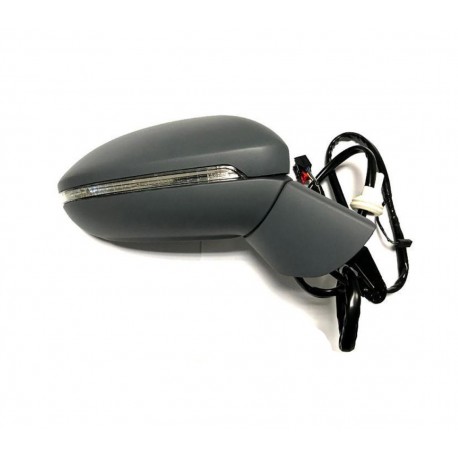 Retrovisore elettrico termico ribaltabile fotocromatico asferico con freccia e luce di cortesia 11 pin sx