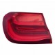Fanale posteriore esterno rosso a led sx