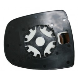 Piastra specchietto con vetro lato passeggero - dx