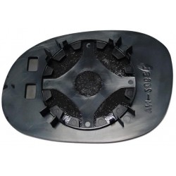 Piastra specchietto con vetro lato passeggero - dx