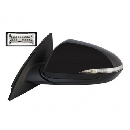 Specchietto elettrico termico richiudibile con freccia 8 pin sx