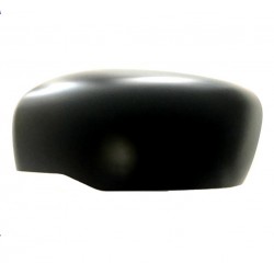 Calotta specchietto retrovisore nera liscia mod senza freccia sx