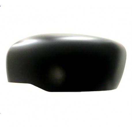 Calotta specchietto retrovisore nera liscia mod senza freccia sx