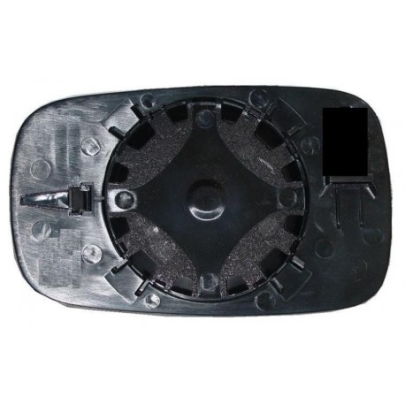 Piastra specchietto con vetro lato passeggero - dx
