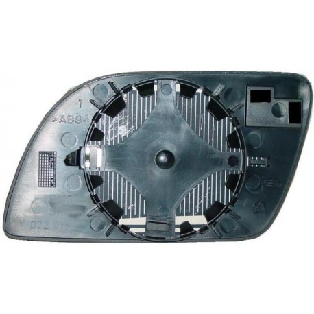 Piastra specchietto con vetro lato passeggero - dx