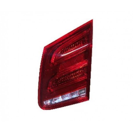 Fanale posteriore interno a led bianco - rosso fondo scuro dx