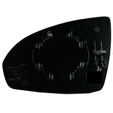 Piastra specchietto con vetro lato passeggero - dx