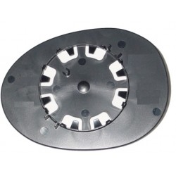 Piastra specchietto con vetro lato passeggero - dx