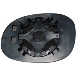 Piastra specchietto con vetro lato passeggero - dx