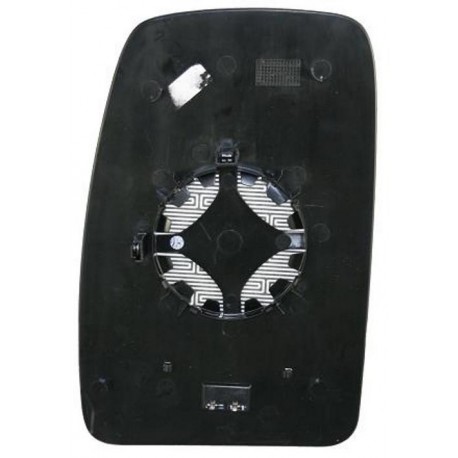 Piastra specchietto con vetro lato passeggero - dx