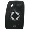Piastra specchietto con vetro lato passeggero - dx
