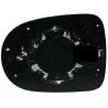 Piastra specchietto con vetro lato passeggero - dx