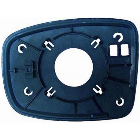 Piastra specchietto con vetro lato passeggero - dx