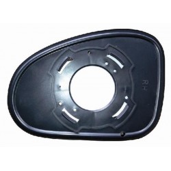 Piastra specchietto con vetro lato passeggero - dx