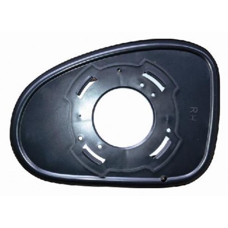 Piastra specchietto con vetro lato passeggero - dx