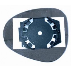 Piastra specchietto con vetro lato passeggero - dx
