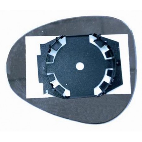 Piastra specchietto con vetro lato passeggero - dx